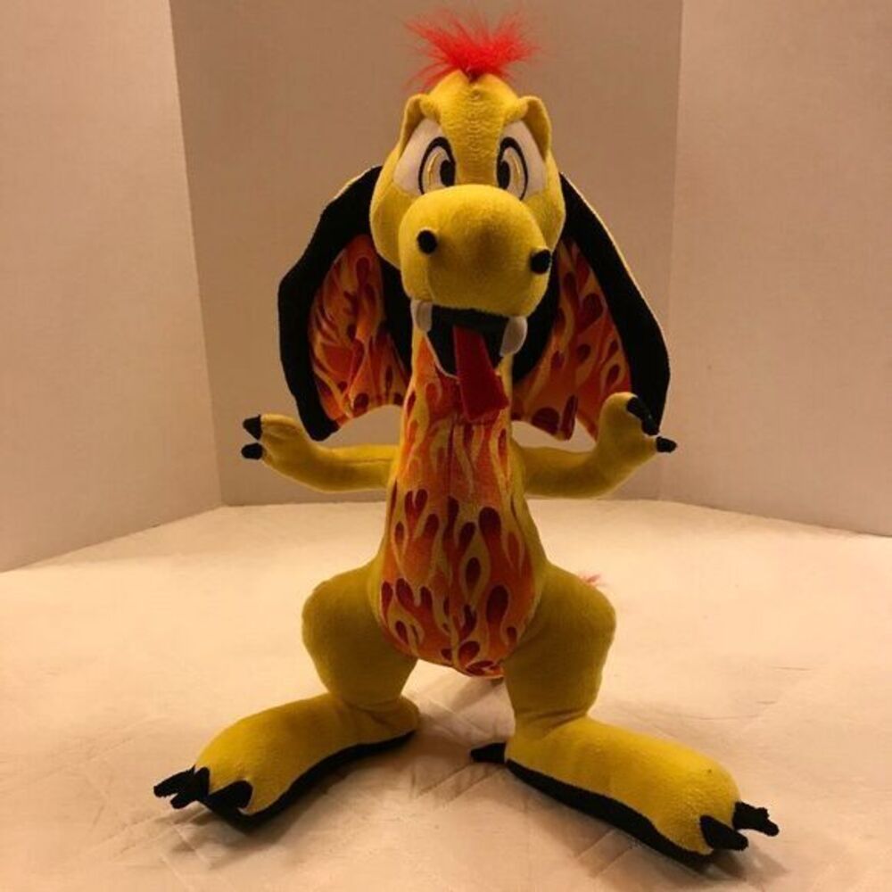 Toy Factory 23 inch yellow dragon stuffed animal‎